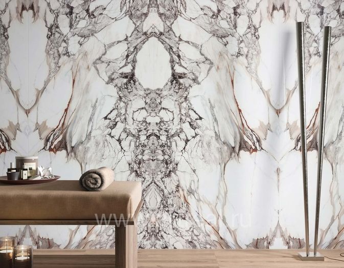 Керамогранит RAK Ceramics Rain Marble в интерьере