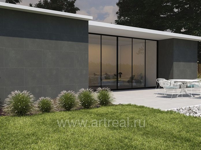 Керамогранит Bien Concept Grey в интерьере