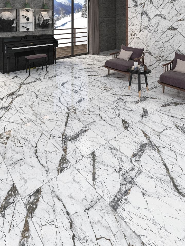 Керамогранит QUA Pole в интерьере