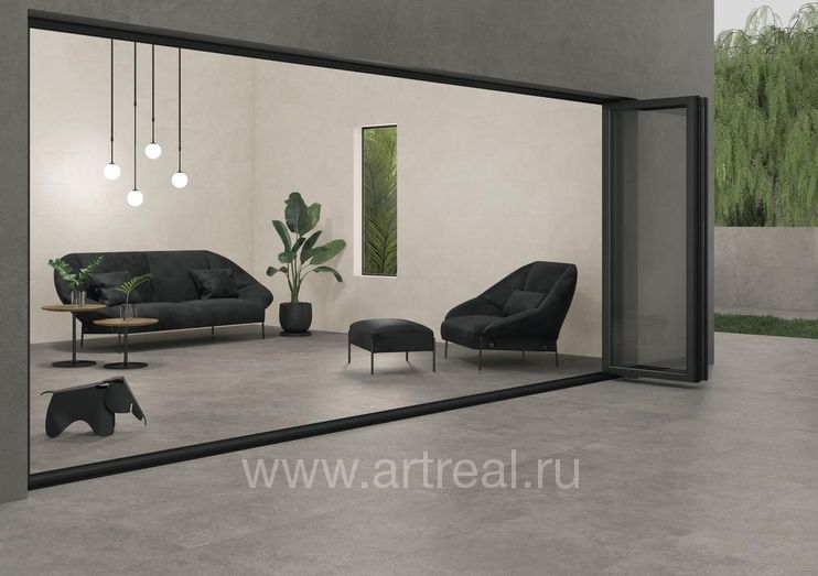 Museum Lava Керамогранит Museum Lava в интерьере