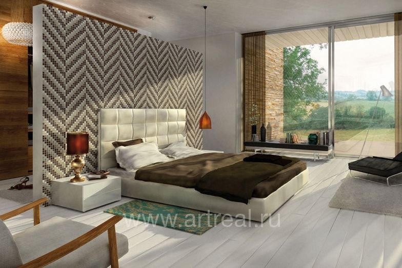 Мозаика Vidrepur Essentials в интерьере