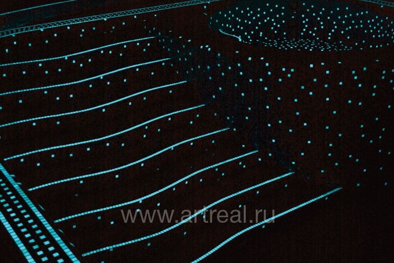 Vidrepur Fireglass Мозаика Vidrepur Fireglass в интерьере