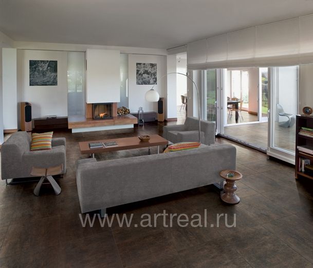 Керамогранит Ariostea Pietre Naturali в интерьере