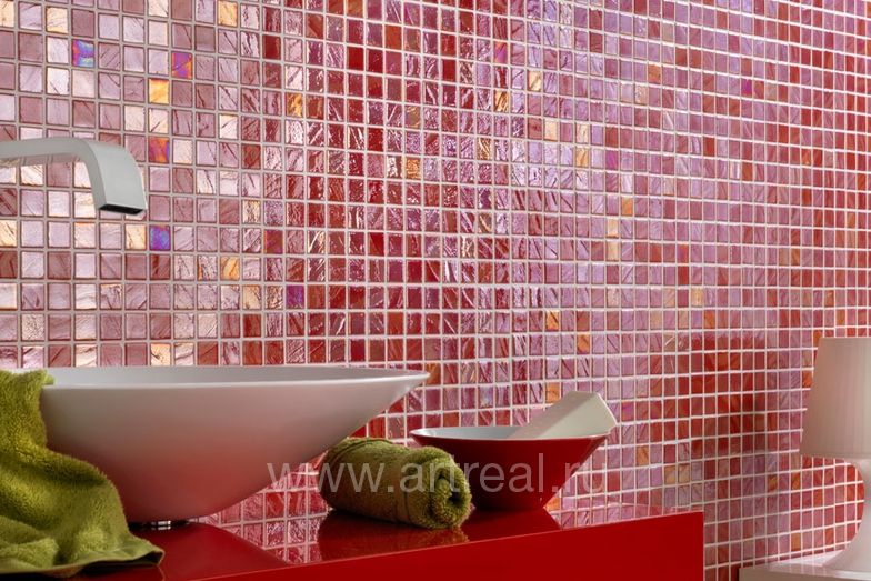 Vidrepur Titanium Мозаика Vidrepur Titanium в интерьере