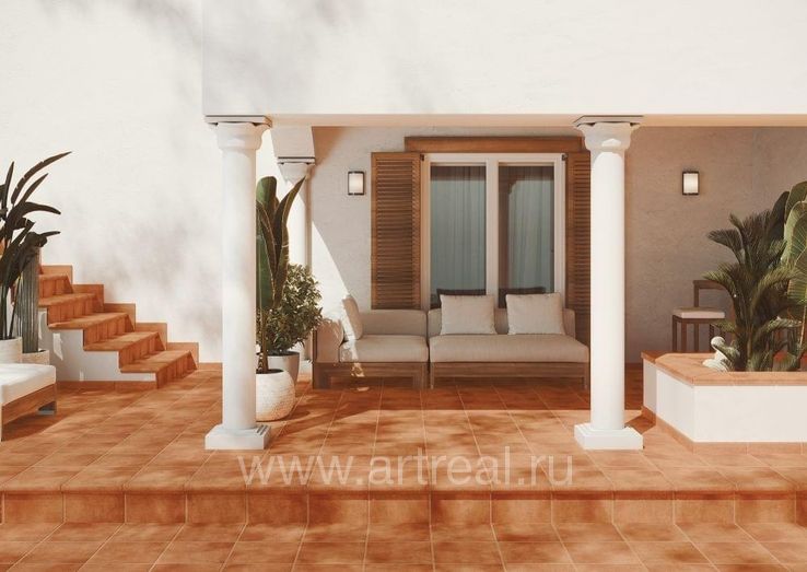 Клинкер Gresmanc Gobi в интерьере