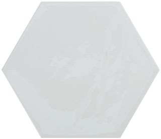 Cifre Kane настенная плитка Hexagon White 16*18