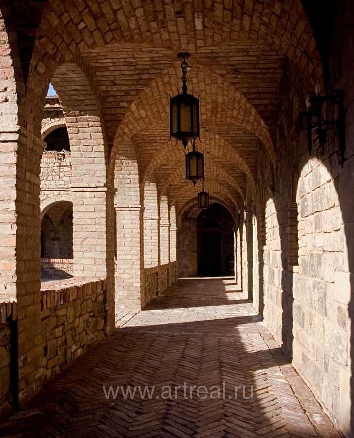 Керамогранит Sant Agostino I Chiostri в интерьере