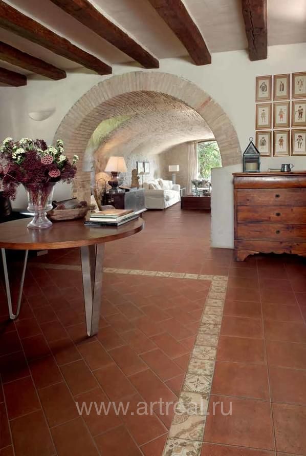 Керамогранит Sant Agostino I Chiostri в интерьере
