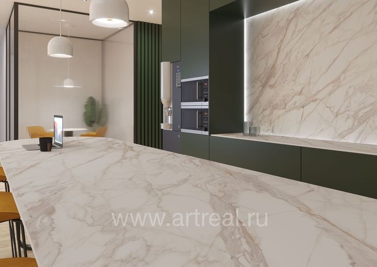 Museum Arabescato 4D Elevate Керамогранит Museum Arabescato 4D Elevate в интерьере