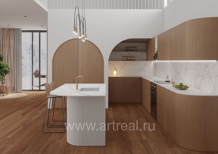 Museum Dual Elevate Керамогранит Museum Dual Elevate в интерьере