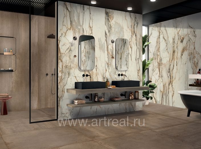 Керамогранит Gardenia Orchidea Oxide в интерьере