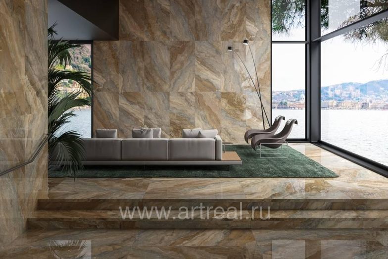 Керамогранит Refin Prestigio в интерьере