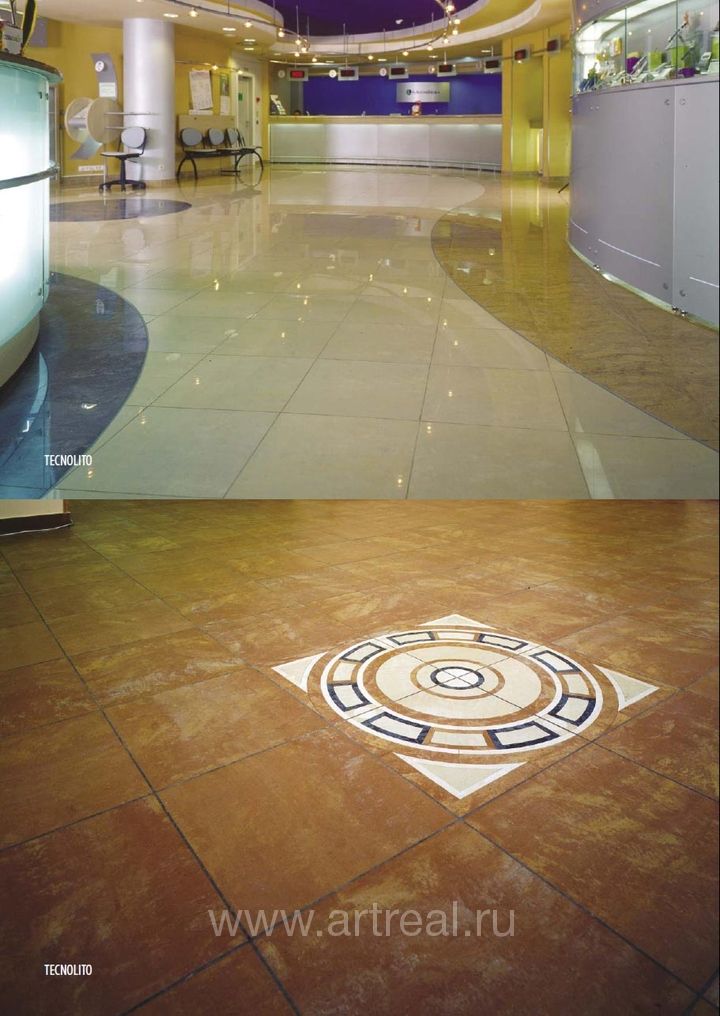 Керамогранит Caesar Tecnolito в интерьере