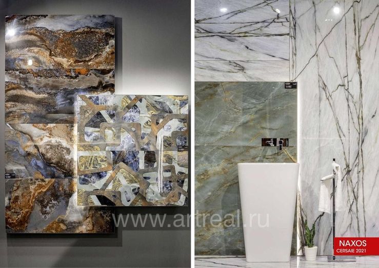 Naxos Serenade Керамогранит Naxos Serenade в интерьере