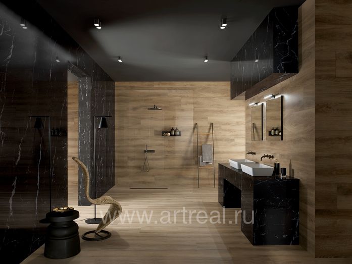 Керамогранит Tagina Marquina в интерьере