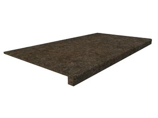 Italon Shape фронтальная ступень Black Front Step Tread 60*33