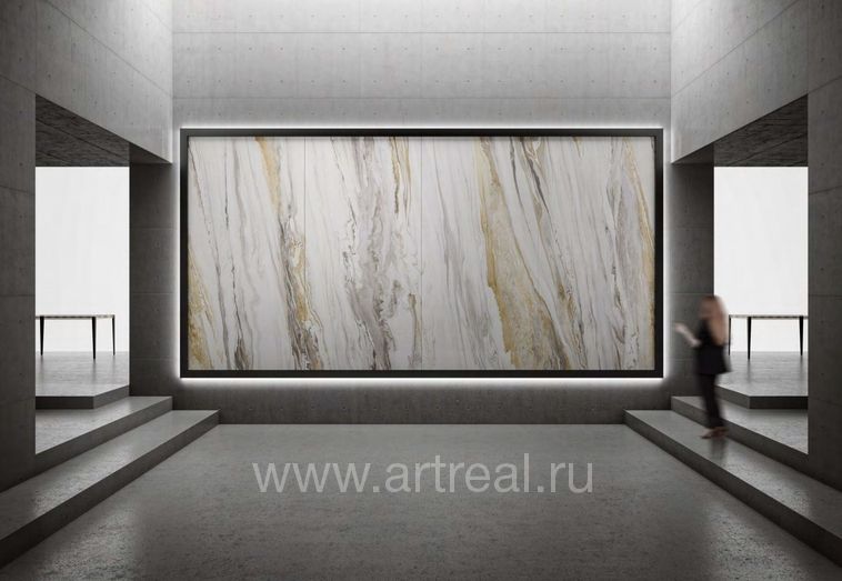 Керамогранит FMG MaxFine Liquid Cosmo в интерьере