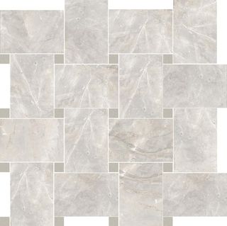 Cerdomus Sybil мозаика Contrasti Light Grey Lev. con Tozz. Piombo 30*30