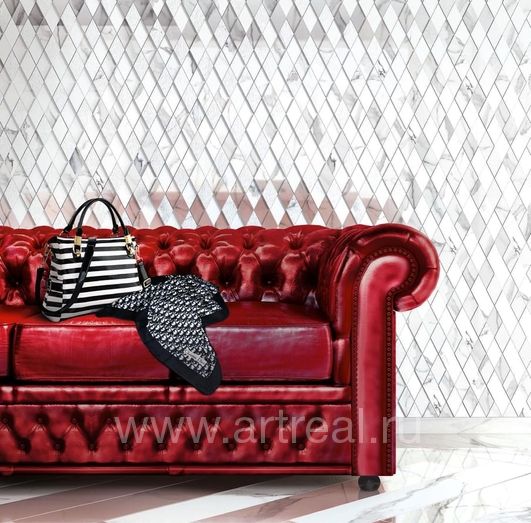 Керамогранит Cerdomus Statuario Bianco в интерьере