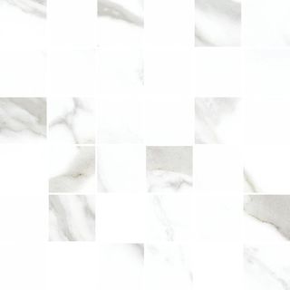 Cerdomus Statuario Puro мозаика Mosaico 4,7x4,7 Puro Lev. 30*30