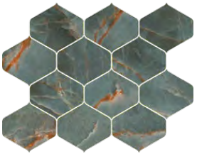 Cerdomus Omnia мозаика Mos.Ninfa J'Adore Levigato 27.7*35