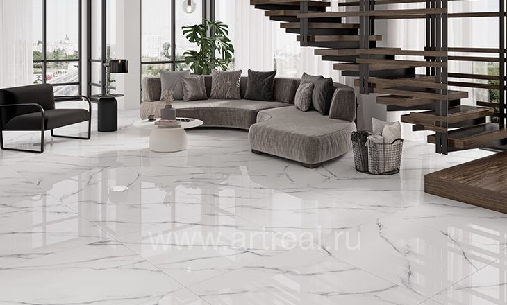 Керамогранит Fanal Pulido NPlus 60*120 в интерьере