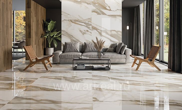 Керамогранит Fanal Pulido NPlus 60*120 в интерьере