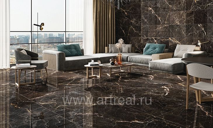 Керамогранит Fanal Pulido NPlus 60*120 в интерьере