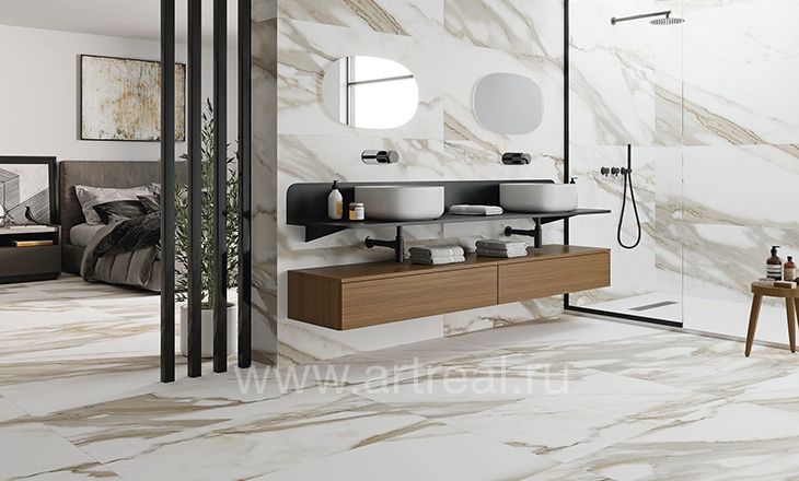 Керамогранит Fanal Pulido NPlus 60*120 в интерьере