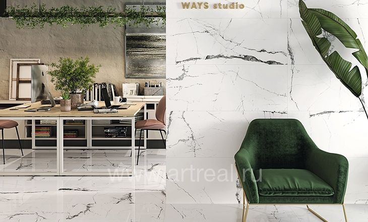 Керамогранит Fanal Pulido NPlus 60*120 в интерьере