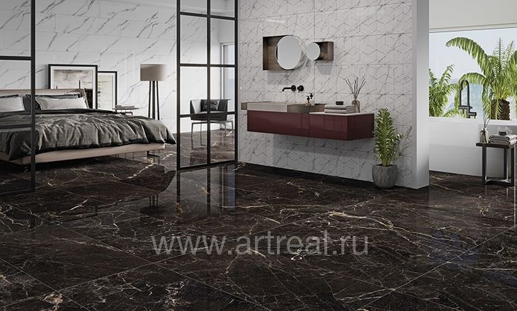 Керамогранит Fanal Pulido NPlus 60*120 в интерьере