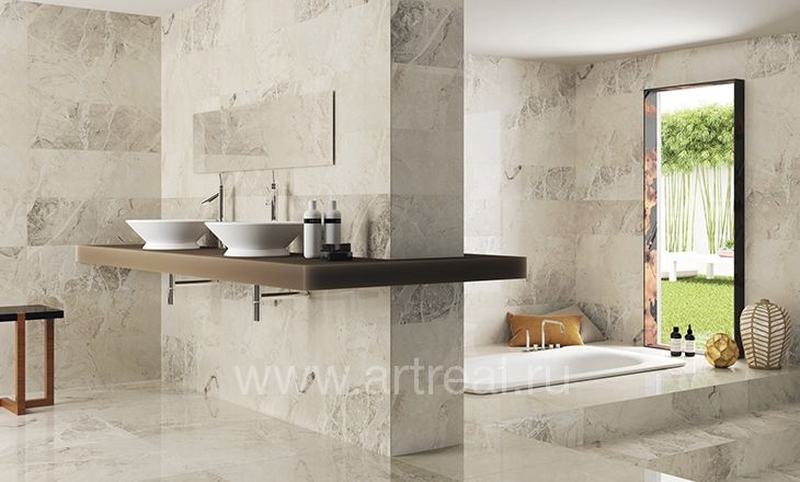 Керамогранит Fanal Pulido NPlus 60*120 в интерьере