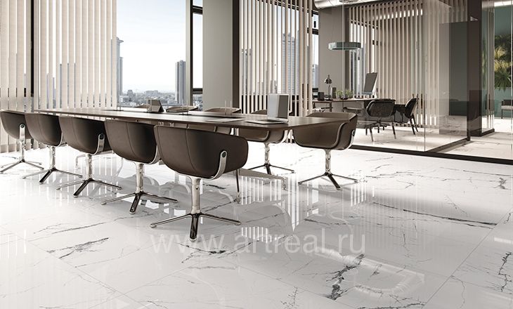 Керамогранит Fanal Pulido NPlus 60*120 в интерьере