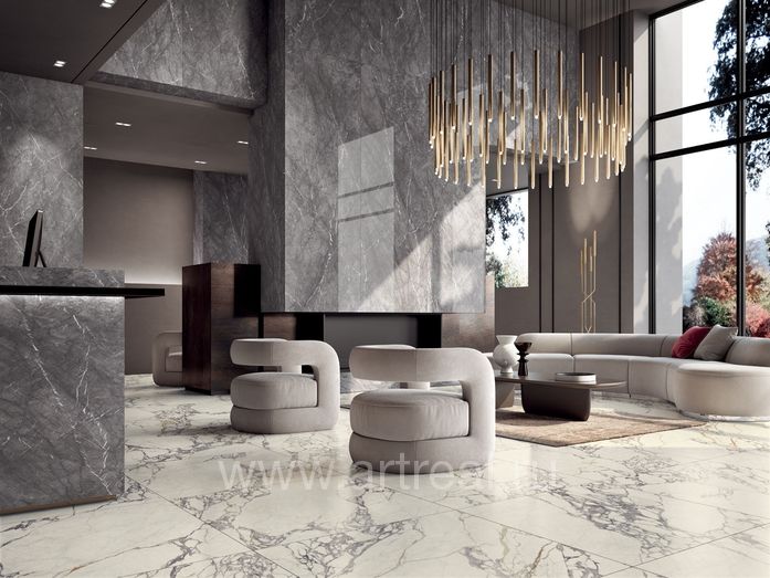 Керамогранит Kerlite Starlight в интерьере