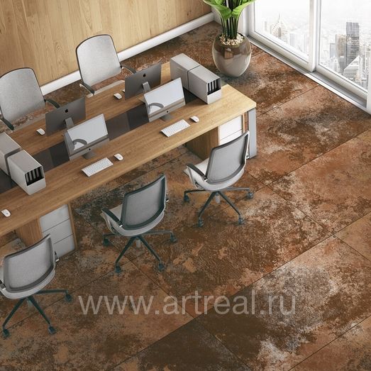 Керамогранит Gravita Ariel в интерьере