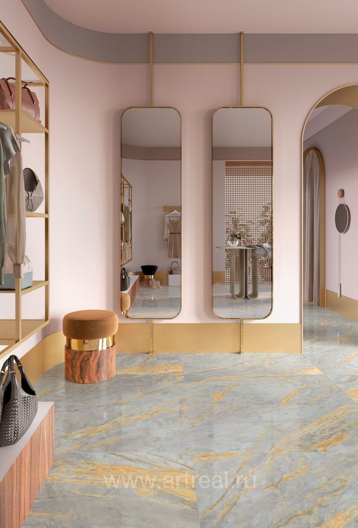 Керамогранит Italgraniti Charm Experience в интерьере