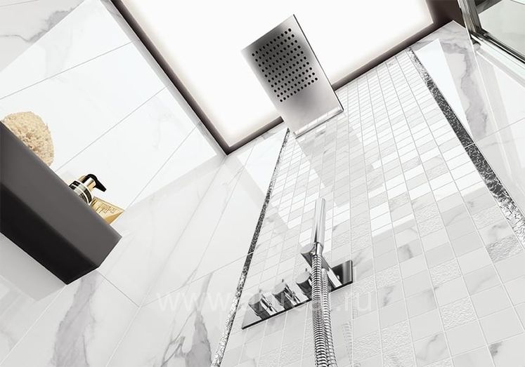 Керамогранит Cerdomus	Extremewhite в интерьере