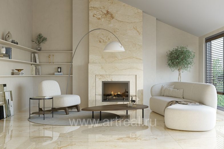 Керамогранит Creto Sunhearrt в интерьере
