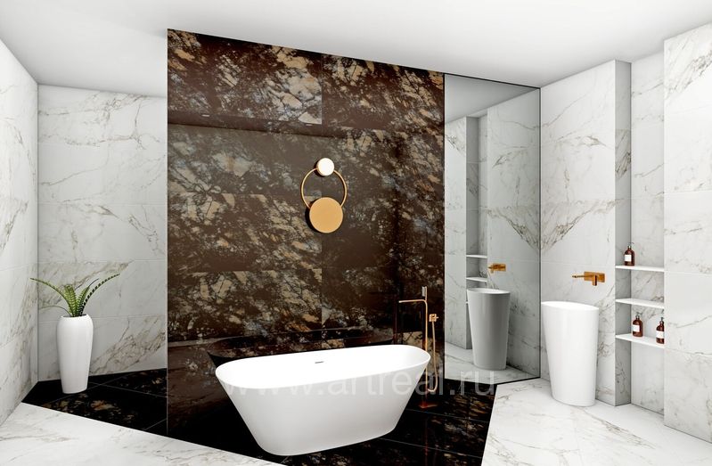 Керамогранит Gravita Labrador в интерьере