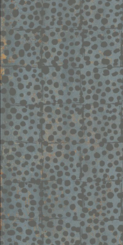 ABK Poetry Decor керамогранит Pois Metal Verdigris Nat 120*280*6