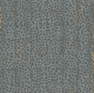 ABK Poetry Decor керамогранит Pois Metal Verdigris Nat 20*20*6