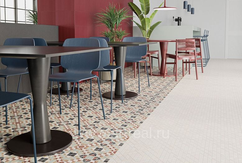Керамогранит Wow Tesserae в интерьере