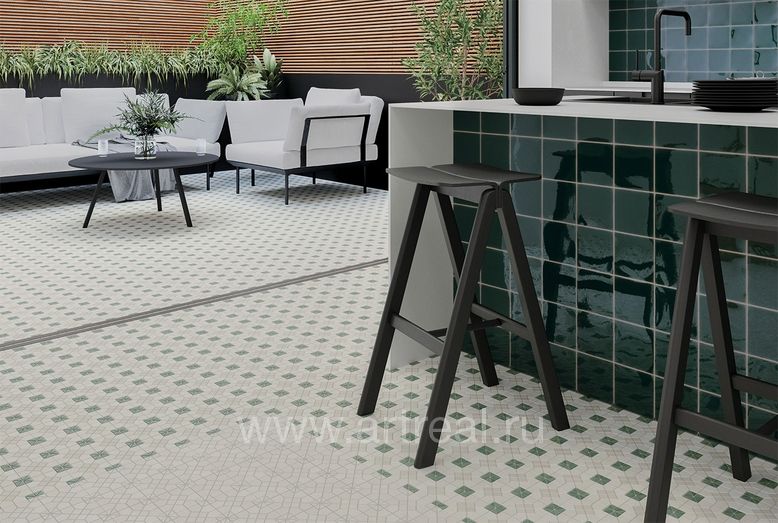 Керамогранит Wow Tesserae в интерьере