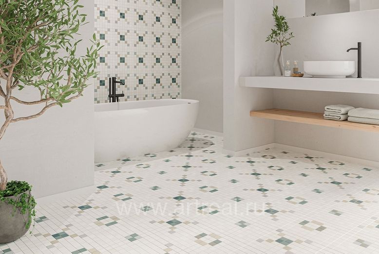Керамогранит Wow Tesserae в интерьере