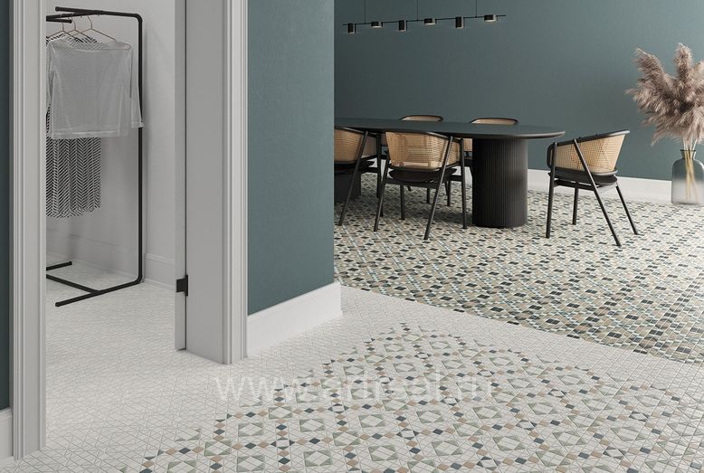 Керамогранит Wow Tesserae в интерьере