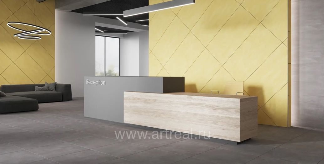 Керамогранит Ametis Spectrum в интерьере