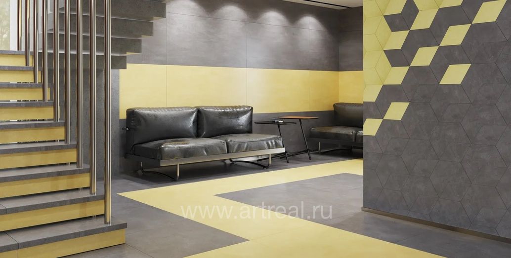 Керамогранит Ametis Spectrum в интерьере