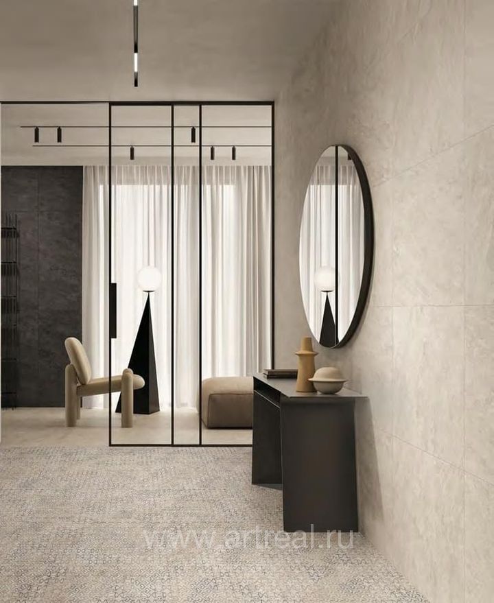 Vitra Quarstone Керамогранит Vitra Quarstone в интерьере