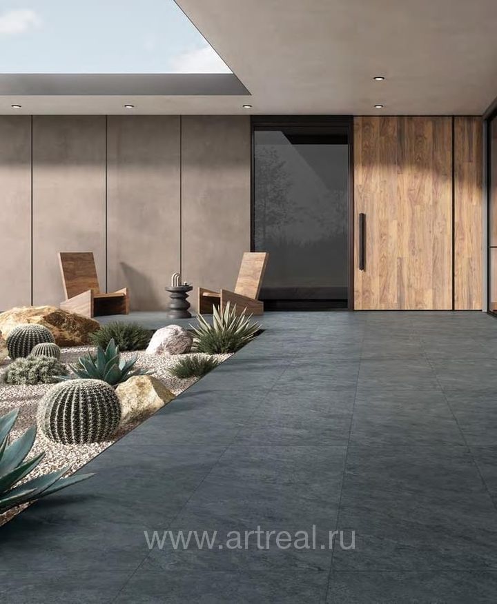 Vitra Quarstone Керамогранит Vitra Quarstone в интерьере