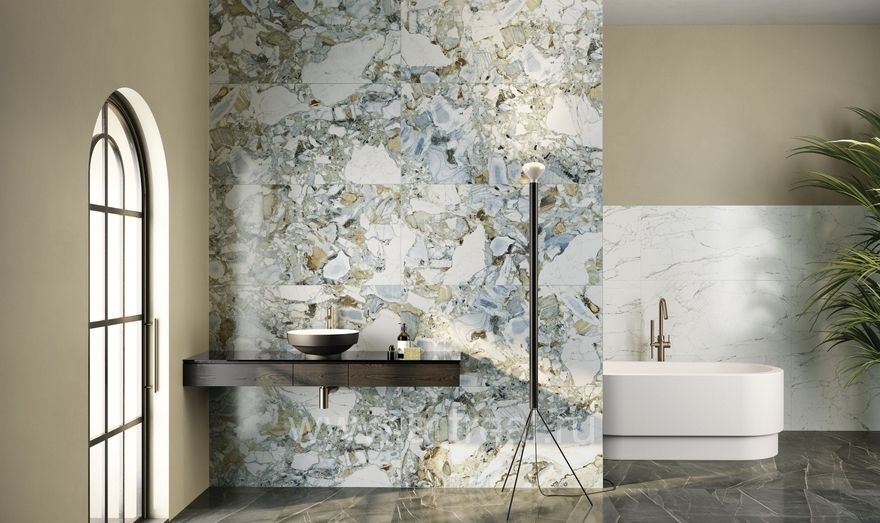 Vitra Citymarble Керамогранит Vitra Citymarble в интерьере